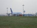 Warten auf den Airbus 380 Koeln Bonn P330